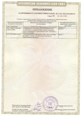 Сертификат Устройство УЭРВ1М СЖ (страница 2)